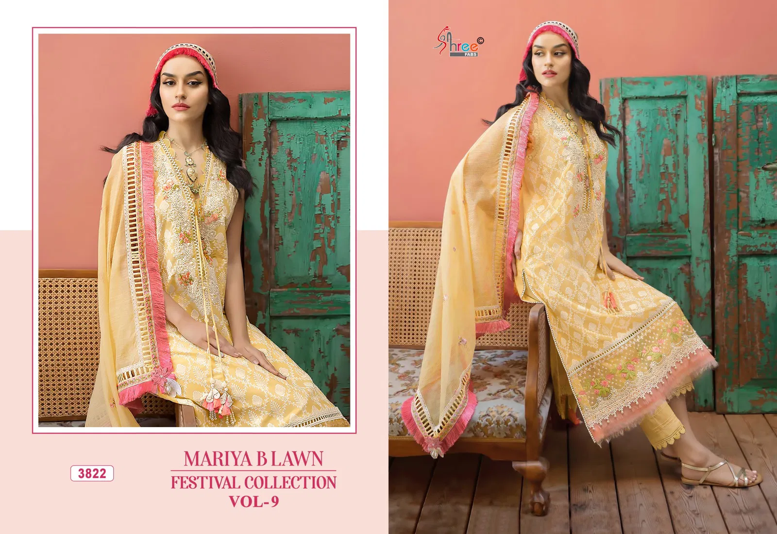  Mariya B Lawn by Shree  Festival Collection Vol 9 Salwar Suit